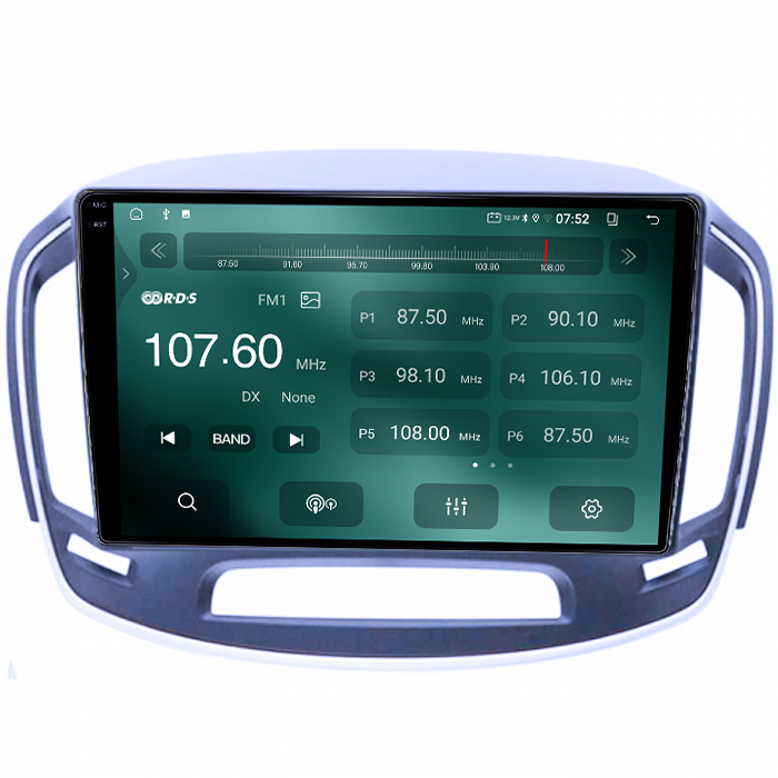 Navigatie dedicata Buick Regal 2014, 4GB RAM 64GB ROM, Quadcore, Android 14, Display QLED 1K 10", DSP, Carplay&Android Auto, Suport camere AHD [3]