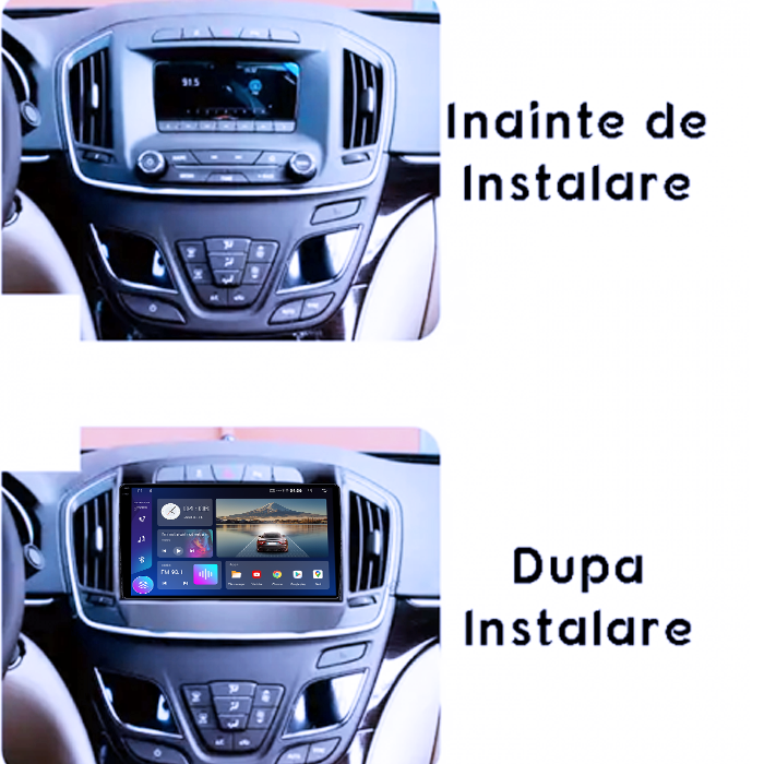 Navigatie dedicata Buick Regal 2014, 4GB RAM 64GB ROM, Quadcore, Android 14, Display QLED 1K 9", DSP, Carplay&Android Auto, Suport camere AHD [5]