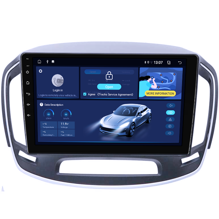 Navigatie dedicata Buick Regal 2014+, 8GB RAM 128GB ROM, Octacore, Platforma TS18, Android 13, Display QLED 10”, Suporta camera 360º, DSP, Carplay&Android Auto, SIM 4G, Ventilator Activ [2]