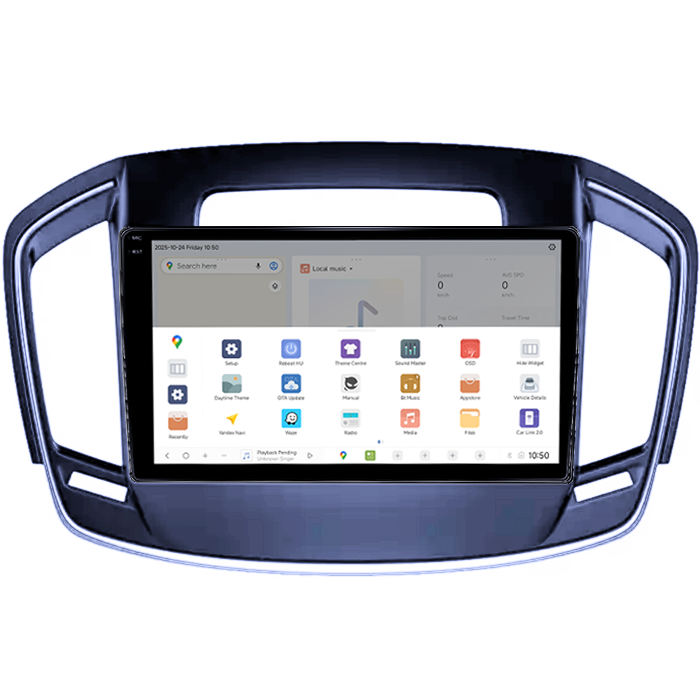 Navigatie dedicata Buick Regal 2014 DUDU3, 4GB RAM 64GB ROM, Octacore, Platforma 8581, Android, Display QLED 9", DSP, Carplay&AndroidAuto [3]