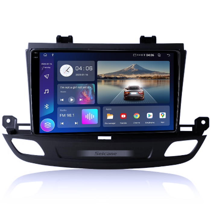 Navigatie dedicata Buick Regal 2019-2024, 4GB RAM 64GB ROM, Procesor Qualcomm Octacore, Android 14, Rezolutie 2K, Display QLED 9", DSP, Carplay&Android Auto, SIM 4G [2]