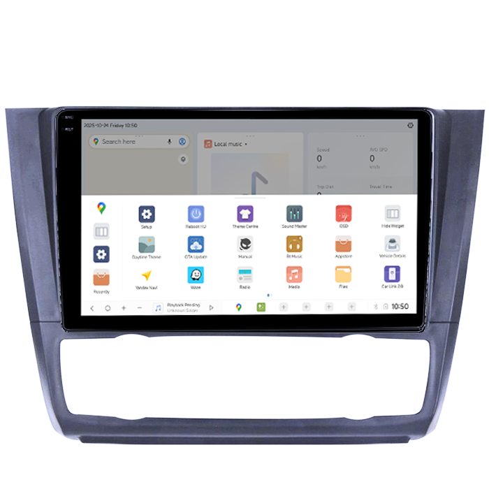 Navigatie dedicata BMW Seria 1 E81/E87 Clima 2007-2013 DUDU3, 4GB RAM 64GB ROM, Octacore, Platforma 8581, Android, Display QLED 9", DSP, Carplay&AndroidAuto [3]