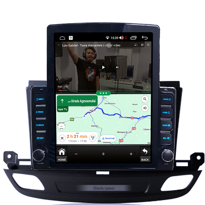Navigatie dedicata Buick Regal 2019-2024, Tesla Style, 4GB RAM 64GB ROM, Octa Core, Display 10" QLED, Carplay&Android Auto, Android 13, Ventilator Activ [4]