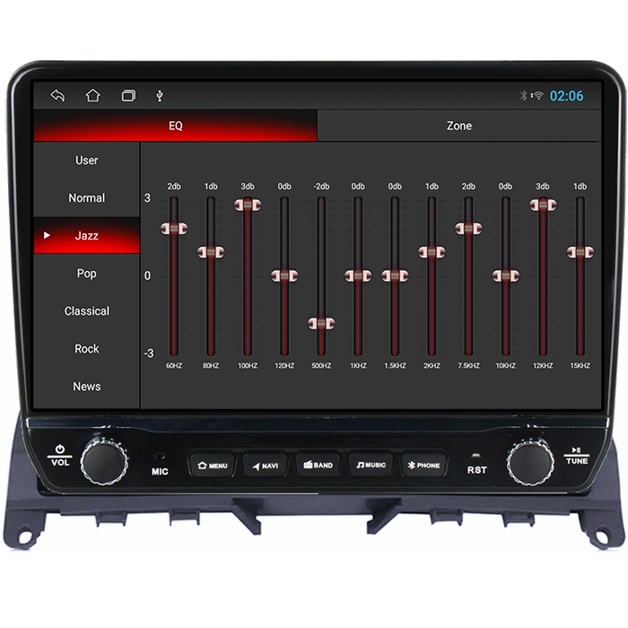 Navigatie dedicata C-Class 3 W204 2006-2011 Tesla cu butoane rotative model 2024, 4GB RAM 64GB ROM, Procesor Quadcore, Android 14, Display QLED 10", DSP, Carplay&Android Auto [3]