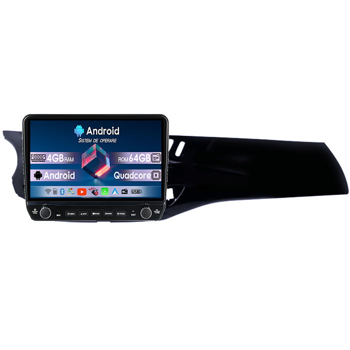 Navigatie dedicata C3 2 2009-2016 Tesla cu butoane rotative model 2024, 4GB RAM 64GB ROM, Procesor Quadcore, Android 14, Display QLED 10", DSP, Carplay&Android Auto [1]