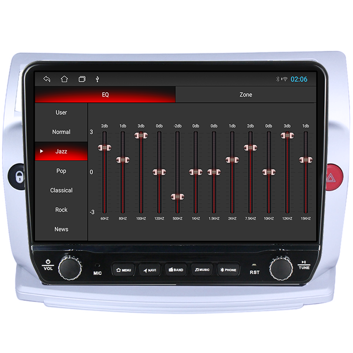 Navigatie dedicata C4 2004-2014 Tesla cu butoane rotative model 2024, 4GB RAM 64GB ROM, Procesor Quadcore, Android 14, Display QLED 10", DSP, Carplay&Android Auto [2]