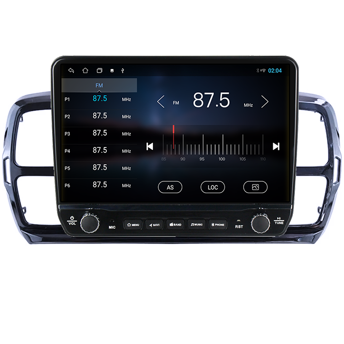 Navigatie dedicata C5 Aircross 2018+ Tesla cu butoane rotative model 2024, 4GB RAM 64GB ROM, Procesor Quadcore, Android 14, Display QLED 10", DSP, Carplay&Android Auto [3]