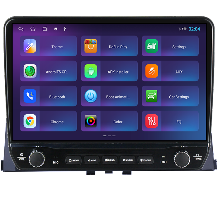 Navigatie dedicata Berlingo 2018-2020 Tesla cu butoane rotative model 2024, 4GB RAM 64GB ROM, Procesor Quadcore, Android 14, Display QLED 10", DSP, Carplay&Android Auto [4]