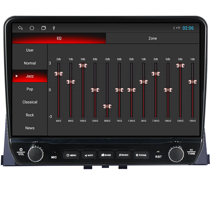 Navigatie dedicata Berlingo 2018-2020 Tesla cu butoane rotative model 2024, 4GB RAM 64GB ROM, Procesor Quadcore, Android 14, Display QLED 10", DSP, Carplay&Android Auto [2]