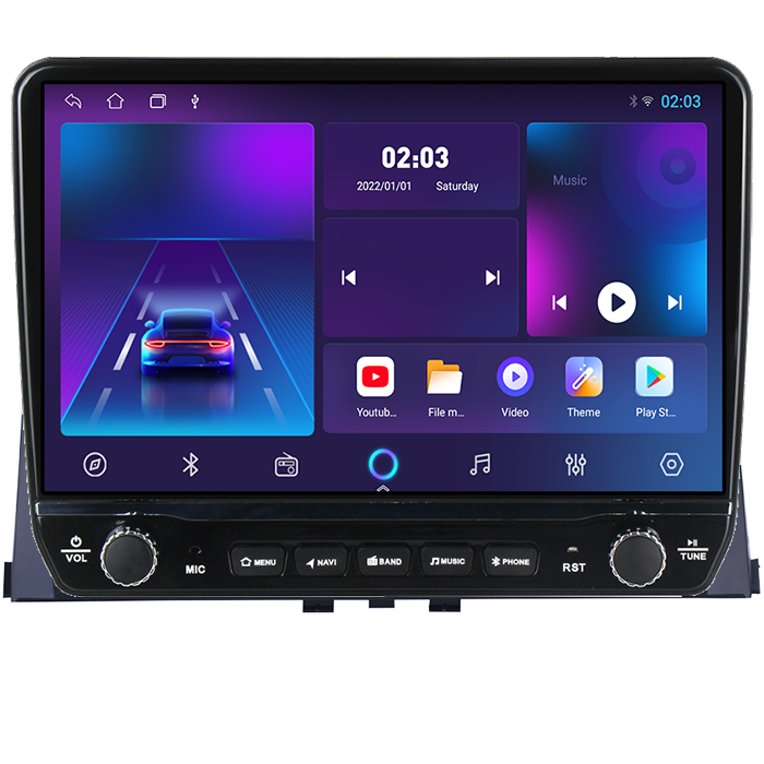 Navigatie dedicata Berlingo 2018-2020 Tesla cu butoane rotative model 2024, 4GB RAM 64GB ROM, Procesor Quadcore, Android 14, Display QLED 10", DSP, Carplay&Android Auto [5]