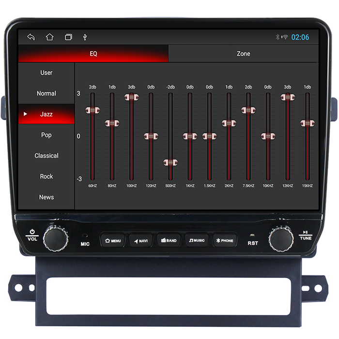Navigatie dedicata Captiva 2008-2012 Tesla cu butoane rotative model 2024, 4GB RAM 64GB ROM, Procesor Quadcore, Android 14, Display QLED 10", DSP, Carplay&Android Auto [2]