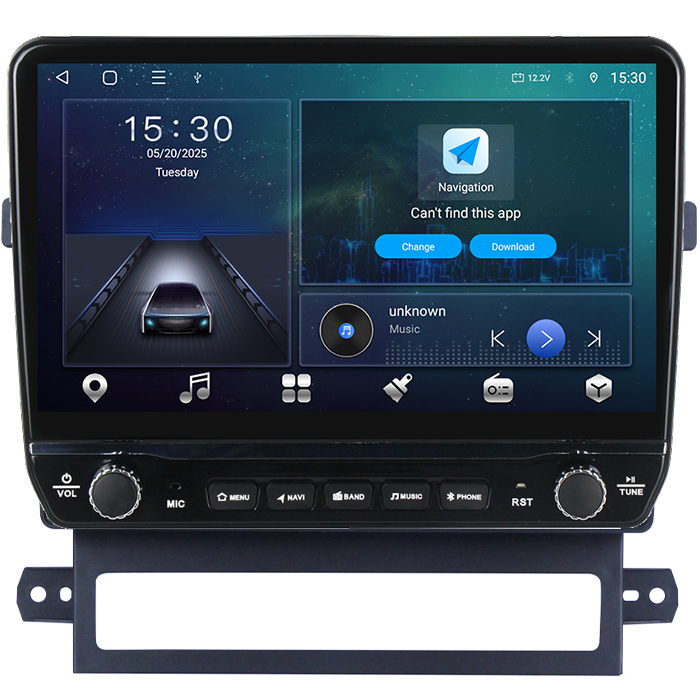 Navigatie dedicata Captiva 2008-2012 Tesla cu butoane rotative model 2024, 4GB RAM 64GB ROM, Procesor Quadcore, Android 14, Display QLED 10", DSP, Carplay&Android Auto [8]