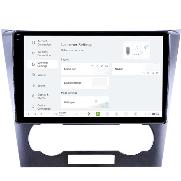 Navigatie dedicata Chevrolet Epica 2006-2012 DUDU3, 4GB RAM 64GB ROM, Octacore, Platforma 8581, Android, Display QLED 9", DSP, Carplay&AndroidAuto [5]