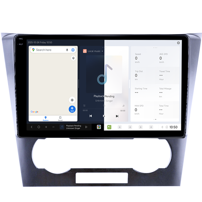 Navigatie dedicata Chevrolet Epica 2006-2012 DUDU3, 4GB RAM 64GB ROM, Octacore, Platforma 8581, Android, Display QLED 9", DSP, Carplay&AndroidAuto [2]