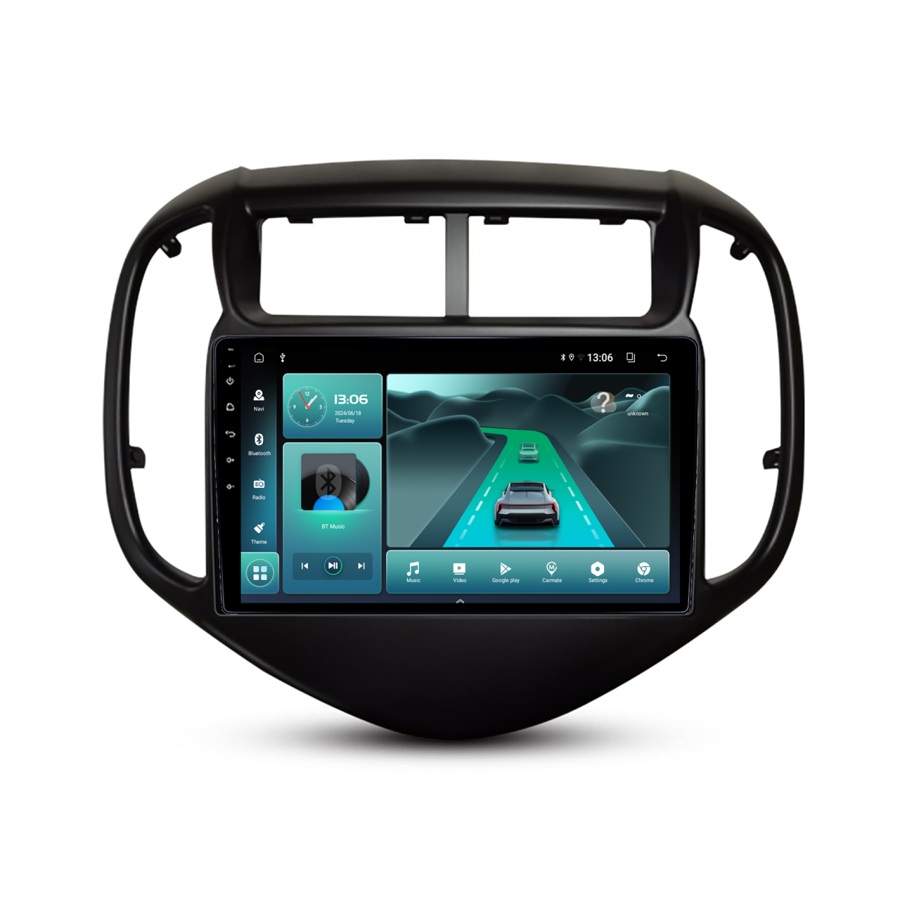 Navigatie dedicata Chevrolet Aveo 2016-2021, 12GB RAM 256GB ROM, Android 14, Rezolutie 2K, Display QLED, 9", DSP, Carplay, Android Auto, Internet, Youtube, Waze, Wi Fi, USB [4]