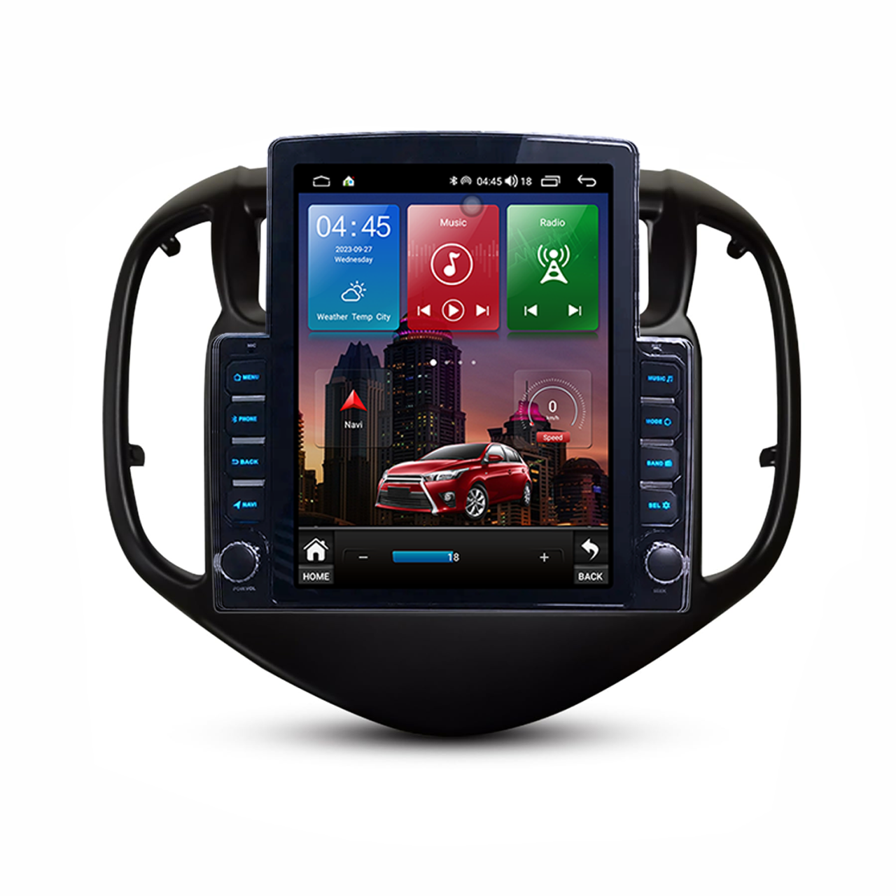 Navigatie dedicata Chevrolet Aveo 2016-2021 Tesla Style, ANDROID 13, 9.7 inch , 8+128GB, Internet, Aplicatii, Waze, GPS [2]