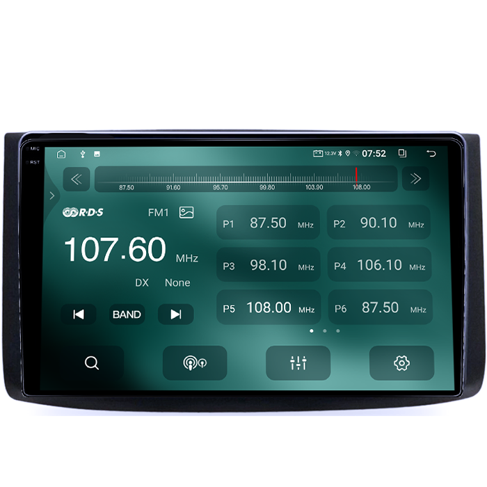 Navigatie dedicata Chevrolet Aveo 2006-2012, 4GB RAM 64GB ROM, Quadcore, Android 14, Display QLED 1K 9", DSP, Carplay&Android Auto, Suport camere AHD [3]