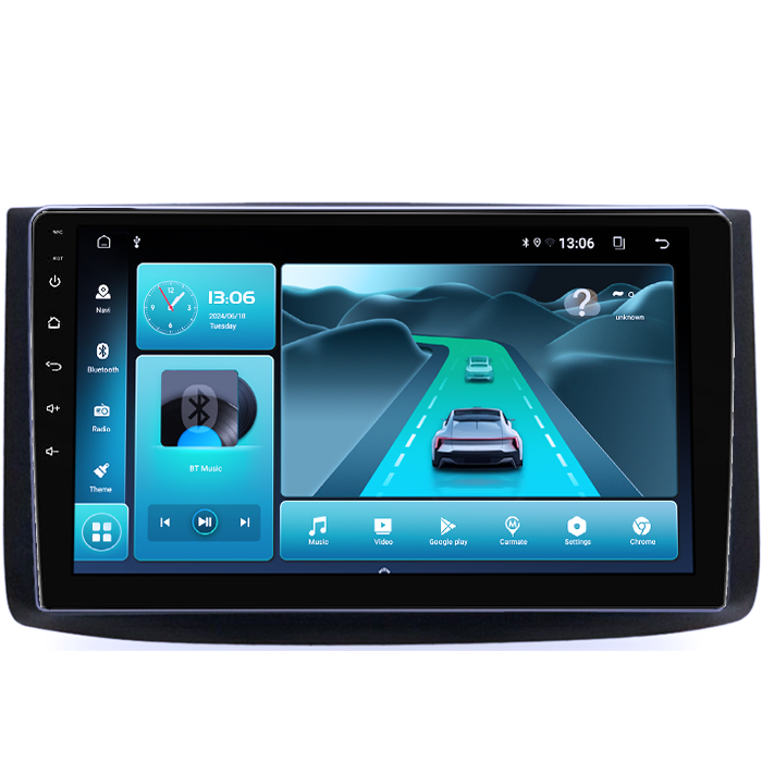 Navigatie dedicata Chevrolet Aveo 2006-2012, 8GB RAM 128GB ROM, Octacore, Platforma TS18, Android 13, Display QLED 9”, Suporta camera 360º, DSP, Carplay&Android Auto, SIM 4G, Ventilator Activ [2]