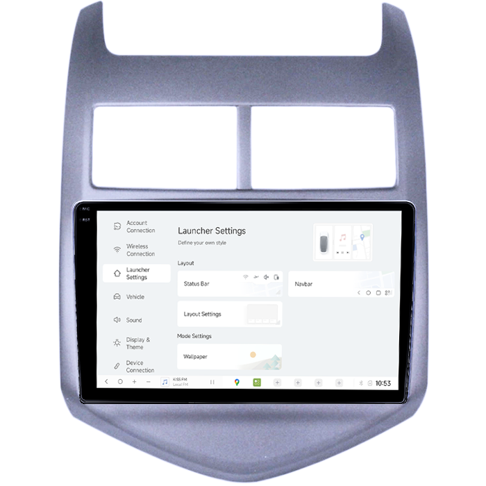 Navigatie dedicata Chevrolet Aveo 2012-2015 DUDU3, 4GB RAM 64GB ROM, Octacore, Platforma 8581, Android, Display QLED 9", DSP, Carplay&AndroidAuto [5]