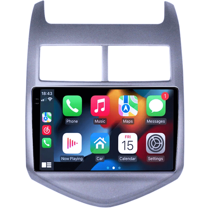 Navigatie dedicata Chevrolet Aveo 2011-2015, 12GB RAM 256GB ROM, Android 13, Rezolutie 2K, Display QLED, 9", DSP, Carplay, Android Auto, Internet, Youtube, Waze, Wi Fi, USB [2]