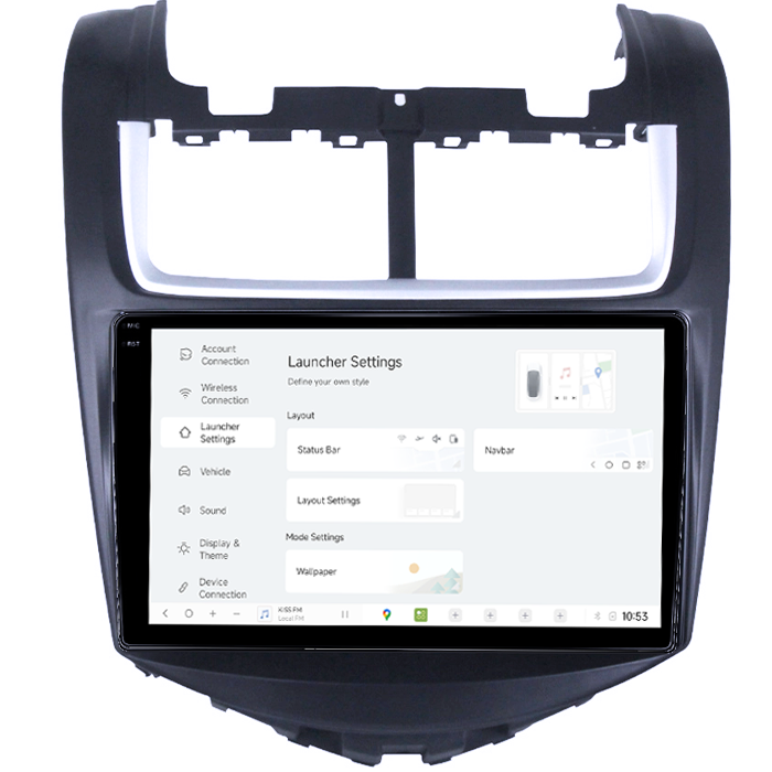 Navigatie dedicata Chevrolet Aveo 2014-2017 DUDU3, 4GB RAM 64GB ROM, Octacore, Platforma 8581, Android, Display QLED 9", DSP, Carplay&AndroidAuto [5]