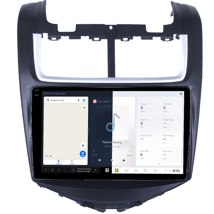 Navigatie dedicata Chevrolet Aveo 2014-2017 DUDU3, 4GB RAM 64GB ROM, Octacore, Platforma 8581, Android, Display QLED 9", DSP, Carplay&AndroidAuto [2]
