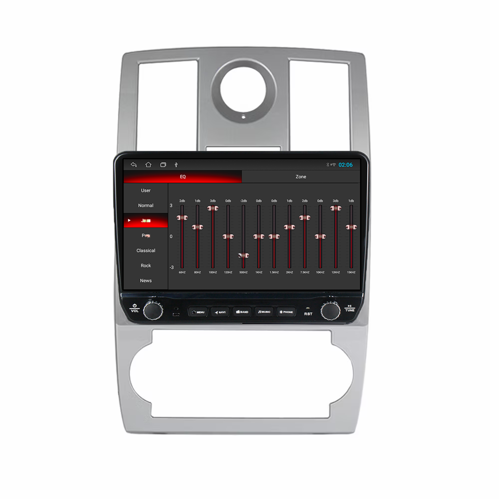 Navigatie dedicata Chrysler 300C 2004-2011 Tesla Cu Butoane Rotative Model 2024, 4GB RAM 64GB ROM, Procesor Quadcore, Android, Display QLED 10", DSP, Carplay&AndroidAuto [5]