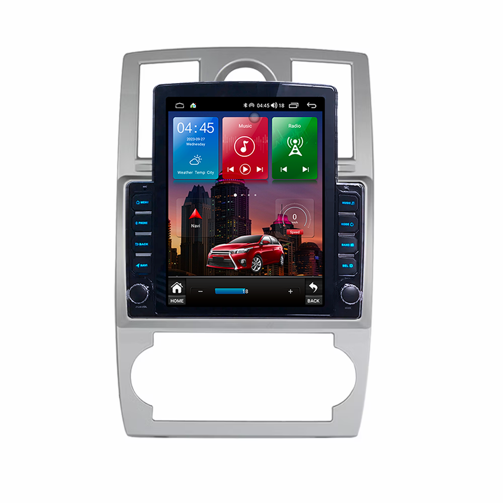 Navigatie dedicata Chrysler 300C 2004-2011 Tesla Style, 4GB RAM 64GB ROM, Procesor Quadcore, Android, Display QLED 9.7", DSP, Carplay&Android Auto [2]