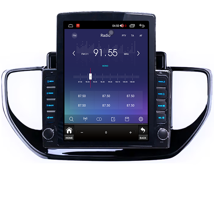 Navigatie dedicata Hyundai Solaris 2 2020-2021 Tesla Style, ANDROID 13, 9.7 inch , 8+128GB, Internet, Aplicatii, Waze, GPS [3]