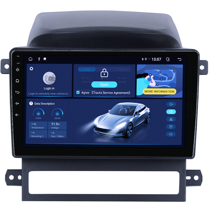 (Resigilata) Navigatie dedicata Chevrolet Captiva 2008-2012 , 2 GB RAM 32 ROM, Android 13, 9" Full HD, Carplay, Android Auto, Internet, Youtube , Waze , Wi Fi , Usb , Bluetooth , Mirrorlink [4]