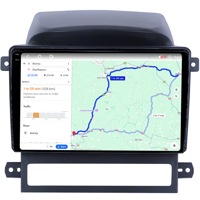 Navigatie dedicata Chevrolet Captiva 2008-2012, 4GB RAM 64GB ROM, Octacore, Android 14, Display QLED 1K 9", Carplay&Android Auto, SIM 4G, Ventilator Activ [4]