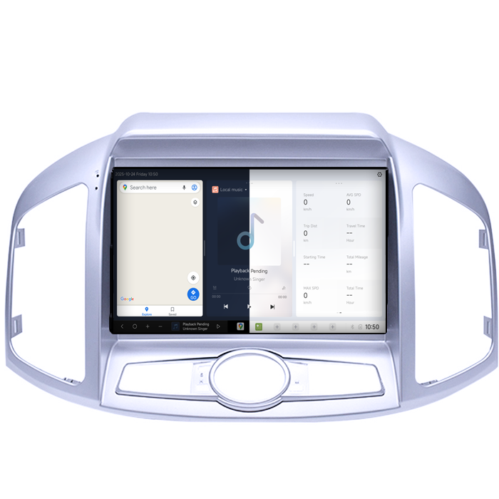 Navigatie dedicata Chevrolet Captiva 2012-2017 AC DUDU3, 4GB RAM 64GB ROM, Octacore, Platforma 8581, Android, Display QLED 9", DSP, Carplay&AndroidAuto [5]