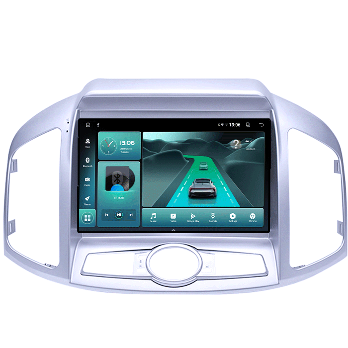 Navigatie dedicata Chevrolet Captiva 2012-2017, 12GB RAM 256GB ROM, Android 13, Rezolutie 2K, Display QLED, 9", DSP, Carplay, Android Auto, Internet, Youtube, Waze, Wi Fi, USB [2]