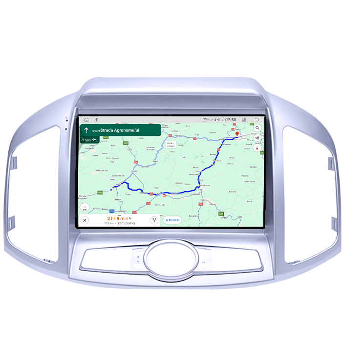 Navigatie dedicata Chevrolet Captiva 2012-2017, 4GB RAM 64GB ROM, Quadcore, Android 14, Display QLED 1K 9", DSP, Carplay&Android Auto, Suport camere AHD [4]