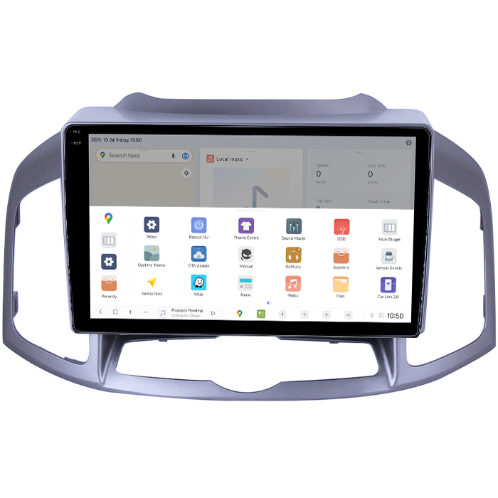Navigatie dedicata Chevrolet Captiva 2012-2017 CL DUDU3, 4GB RAM 64GB ROM, Octacore, Platforma 8581, Android, Display QLED 9", DSP, Carplay&AndroidAuto [3]