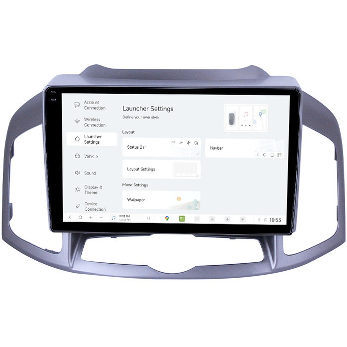 Navigatie dedicata Chevrolet Captiva 2012-2017 CL DUDU3, 4GB RAM 64GB ROM, Octacore, Platforma 8581, Android, Display QLED 9", DSP, Carplay&AndroidAuto [5]