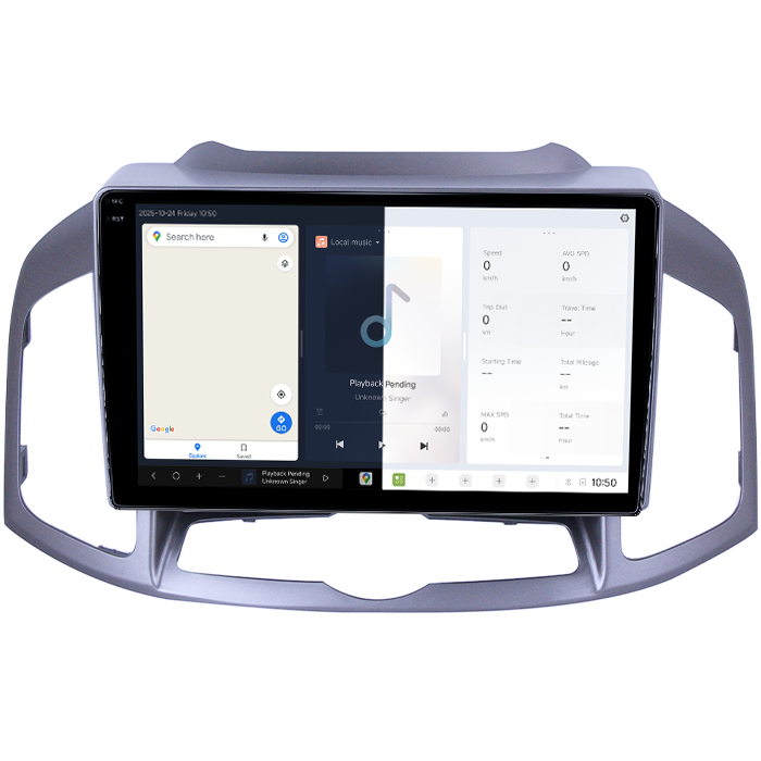 Navigatie dedicata Chevrolet Captiva 2012-2017 CL DUDU3, 4GB RAM 64GB ROM, Octacore, Platforma 8581, Android, Display QLED 9", DSP, Carplay&AndroidAuto [2]