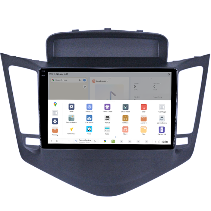 Navigatie dedicata Chevrolet Cruze 2009-2014 DUDU3, 4GB RAM 64GB ROM, Octacore, Platforma 8581, Android, Display QLED 9", DSP, Carplay&AndroidAuto [3]