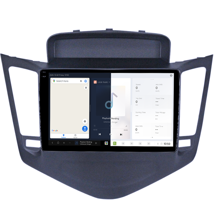 Navigatie dedicata Chevrolet Cruze 2009-2014 DUDU3, 4GB RAM 64GB ROM, Octacore, Platforma 8581, Android, Display QLED 9", DSP, Carplay&AndroidAuto [2]