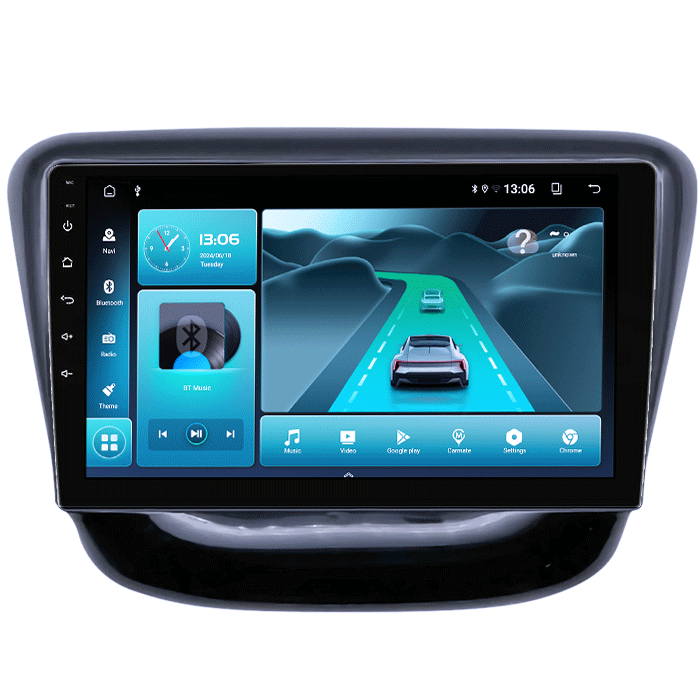 Navigatie dedicata Chevrolet Cavalier 2016, 4 GB RAM 32 ROM, Android 13, Display QLED, 9",DSP, Carplay, Android Auto, Internet, Youtube , Waze , Wi Fi , Usb , Bluetooth , Mirrorlink [2]