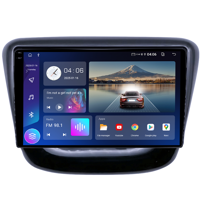 Navigatie dedicata Chevrolet Cavalier 2016, 4GB RAM 64GB ROM, Quadcore, Android 14, Display QLED 1K 9", DSP, Carplay&Android Auto, Suport camere AHD [2]