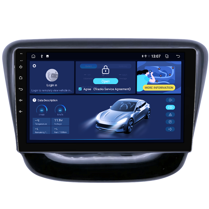 Navigatie dedicata Chevrolet Cavalier 2016, 8GB RAM 128GB ROM, Octacore, Platforma TS18, Android 13, Display QLED 9”, Suporta camera 360º, DSP, Carplay&Android Auto, SIM 4G, Ventilator Activ [4]
