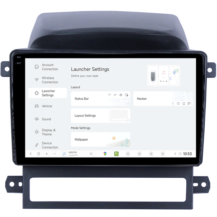 Navigatie dedicata Chevrolet Captiva 2008-2012 DUDU3, 4GB RAM 64GB ROM, Octacore, Platforma 8581, Android, Display QLED 9", DSP, Carplay&AndroidAuto [5]