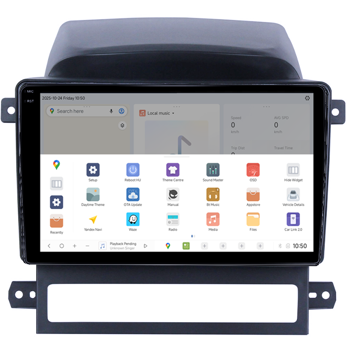 Navigatie dedicata Chevrolet Captiva 2008-2012 DUDU3, 4GB RAM 64GB ROM, Octacore, Platforma 8581, Android, Display QLED 9", DSP, Carplay&AndroidAuto [3]