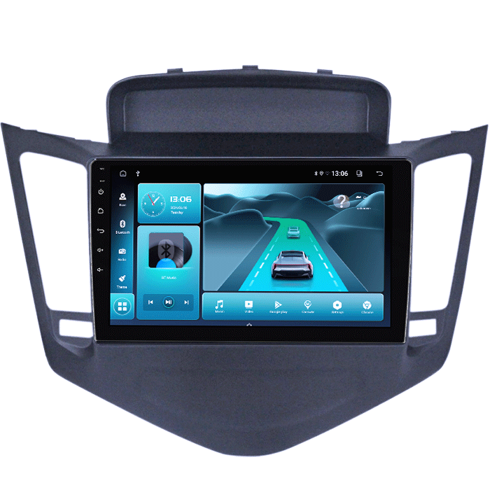 Navigatie dedicata Chevrolet Cruze 2009-2014, 4 GB RAM 32 ROM, Android 13, Display QLED, 9",DSP, Carplay, Android Auto, Internet, Youtube , Waze , Wi Fi , Usb , Bluetooth , Mirrorlink [2]