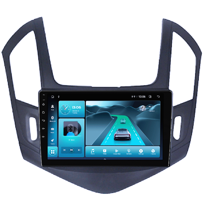 Navigatie dedicata Chevrolet Cruze 2012-2015, 4 GB RAM 32 ROM, Android 13, Display QLED, 9",DSP, Carplay, Android Auto, Internet, Youtube , Waze , Wi Fi , Usb , Bluetooth , Mirrorlink [2]