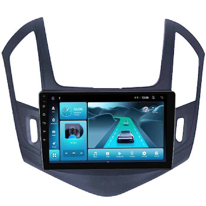 Navigatie dedicata Chevrolet Cruze 2012-2015, 8GB RAM 128GB ROM, Octacore, Platforma TS18, Android 13, Display QLED 9”, Suporta camera 360º, DSP, Carplay&Android Auto, SIM 4G, Ventilator Activ [2]
