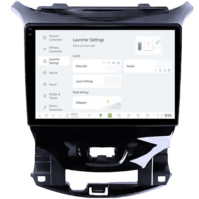 Navigatie dedicata Chevrolet Cruze 2017 DUDU3, 4GB RAM 64GB ROM, Octacore, Platforma 8581, Android, Display QLED 9", DSP, Carplay&AndroidAuto [5]