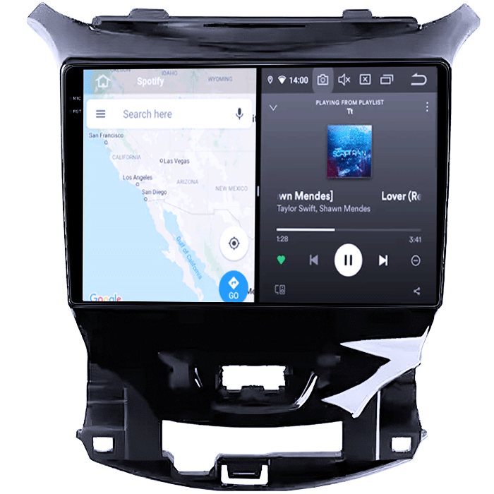 Navigatie dedicata Chevrolet Cruze 2017, 12GB RAM 256GB ROM, Android 13, Rezolutie 2K, Display QLED, 9", DSP, Carplay, Android Auto, Internet, Youtube, Waze, Wi Fi, USB [3]