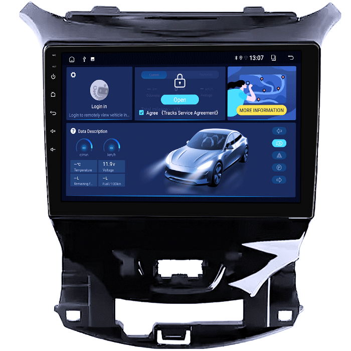 Navigatie dedicata Chevrolet Cruze 2017, 4 GB RAM 32GB ROM, Android 13, Display QLED, 9", DSP, Carplay, Android Auto, Internet, Youtube , Waze , Wi Fi , Usb , Bluetooth [4]